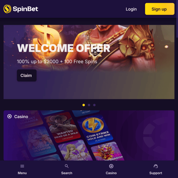 Casino Games Gallery SpinBet